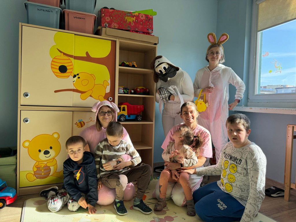 Zajączki wielkanocne w SOSW