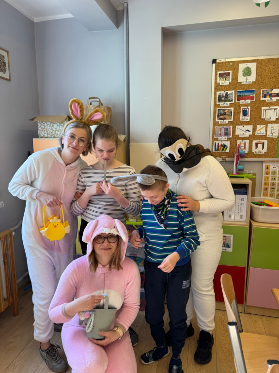 Zajączki wielkanocne w SOSW