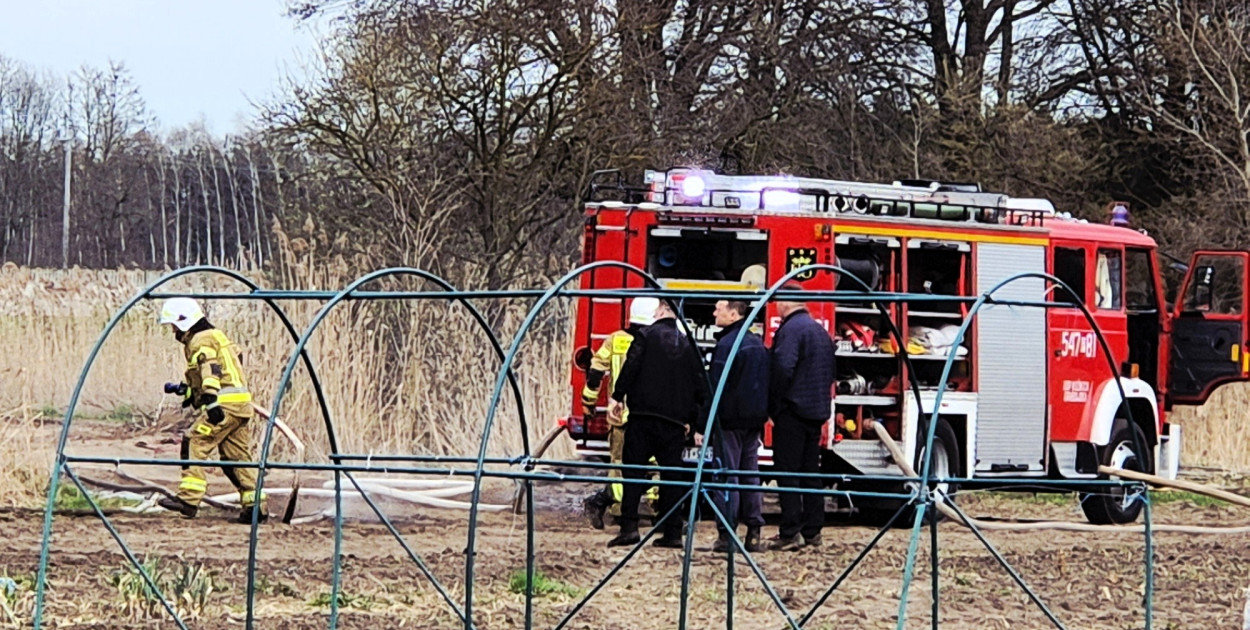 Pożar w Kuźnicy Grabowskiej