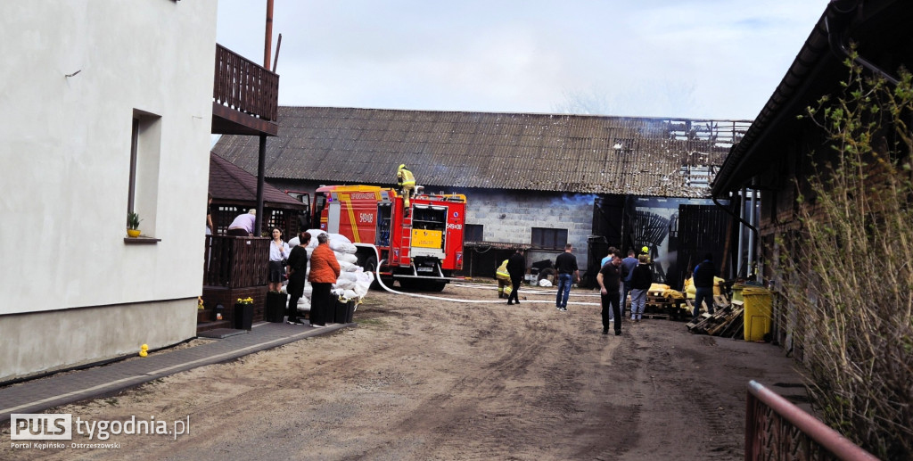 Pożar w Kuźnicy Grabowskiej