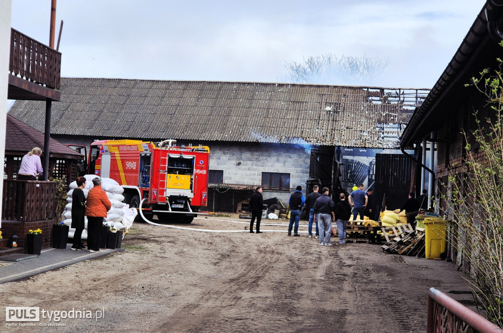 Pożar w Kuźnicy Grabowskiej