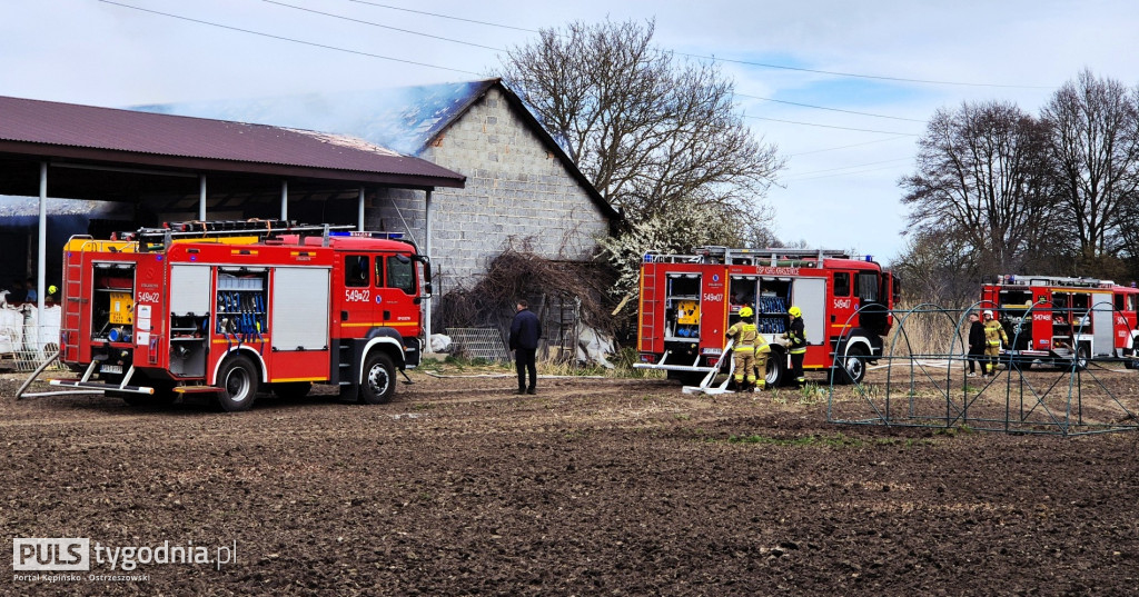 Pożar w Kuźnicy Grabowskiej