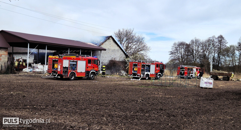 Pożar w Kuźnicy Grabowskiej