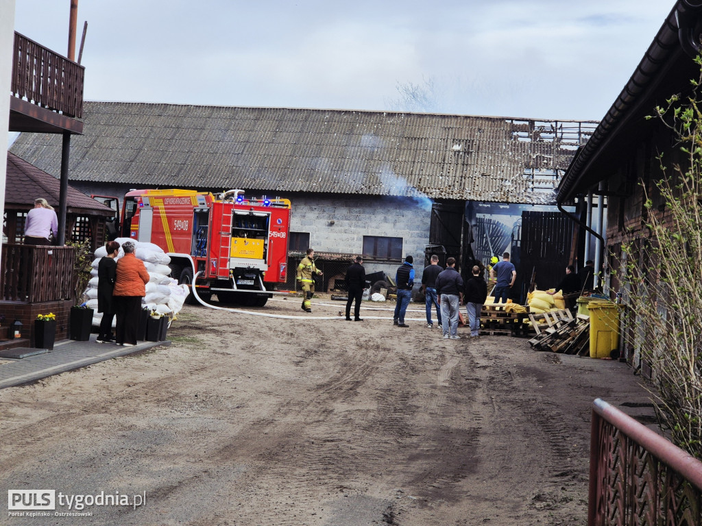 Pożar w Kuźnicy Grabowskiej