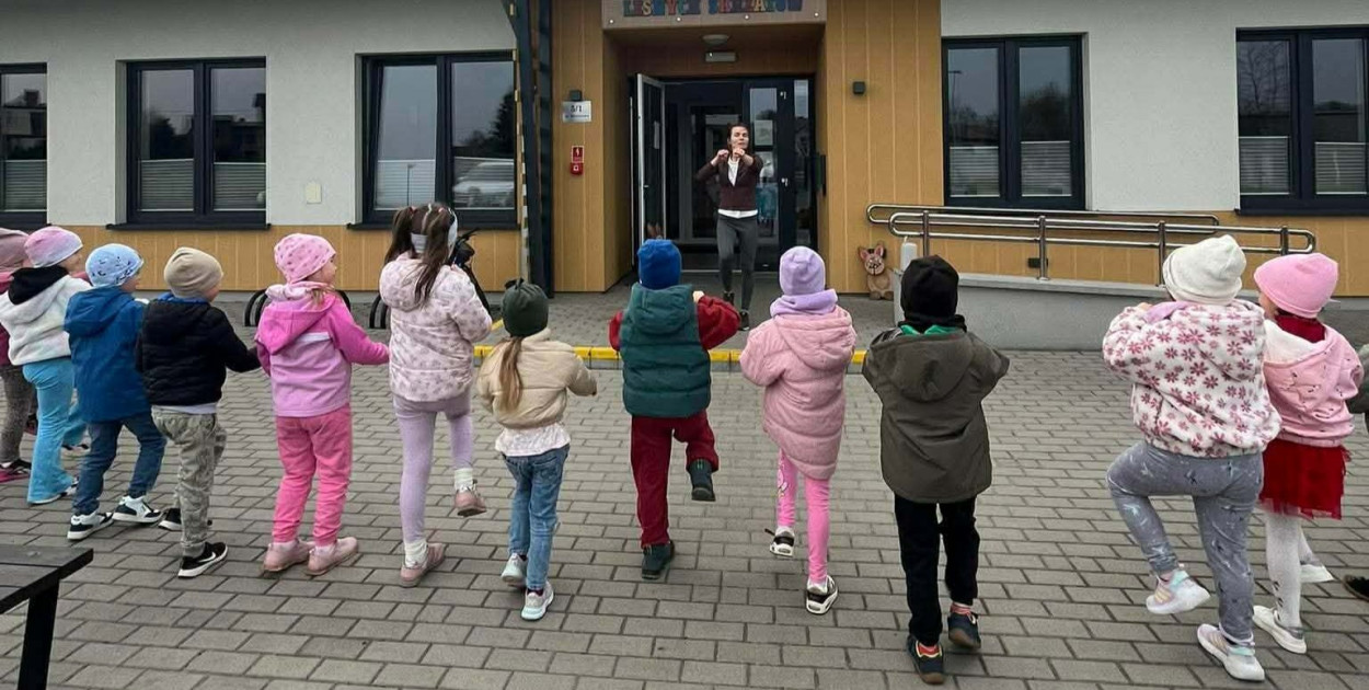 Przedszkole w Czajkowie promuje aktywność ruchową