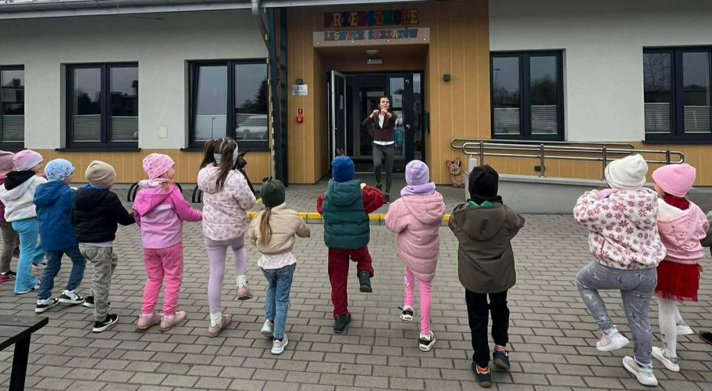 Przedszkole w Czajkowie promuje aktywność ruchową