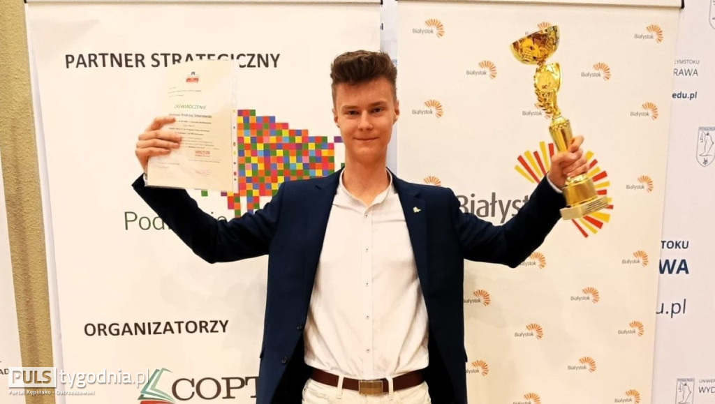 Mateusz, jesteśmy z Ciebie dumni!