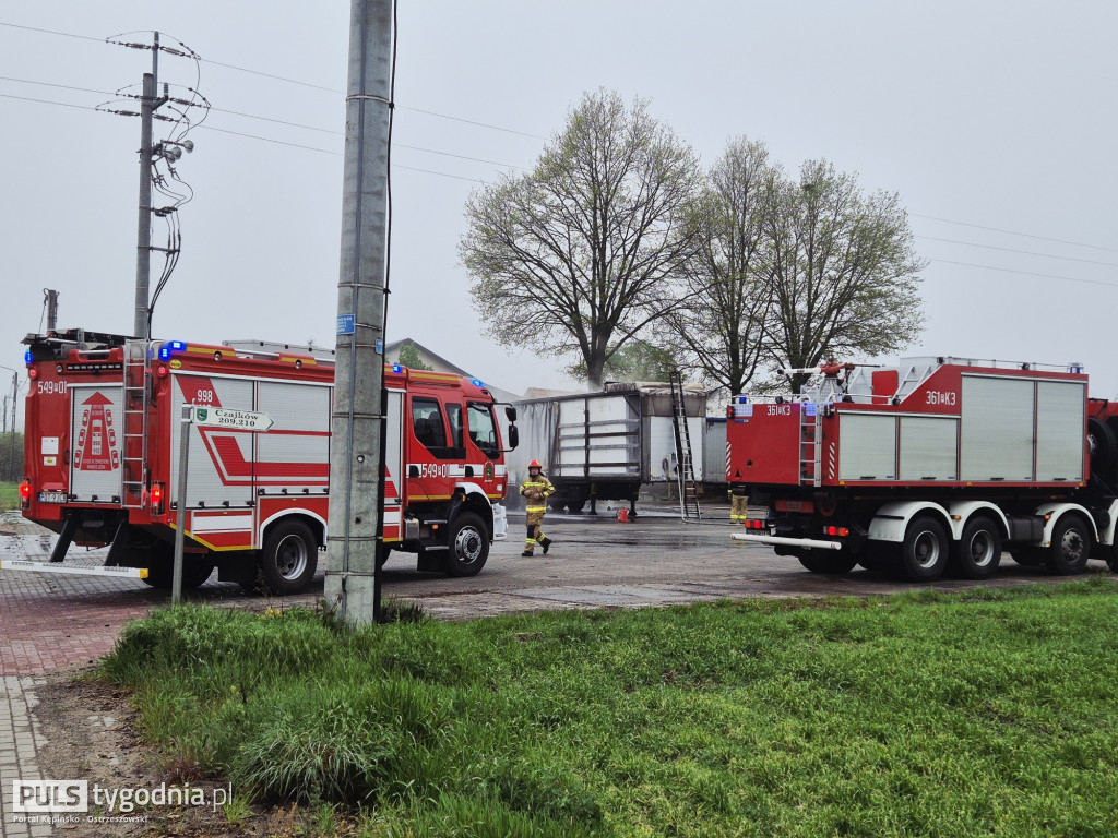 26 zastępów straży w akcji