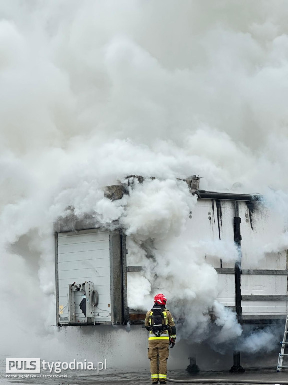 26 zastępów straży w akcji