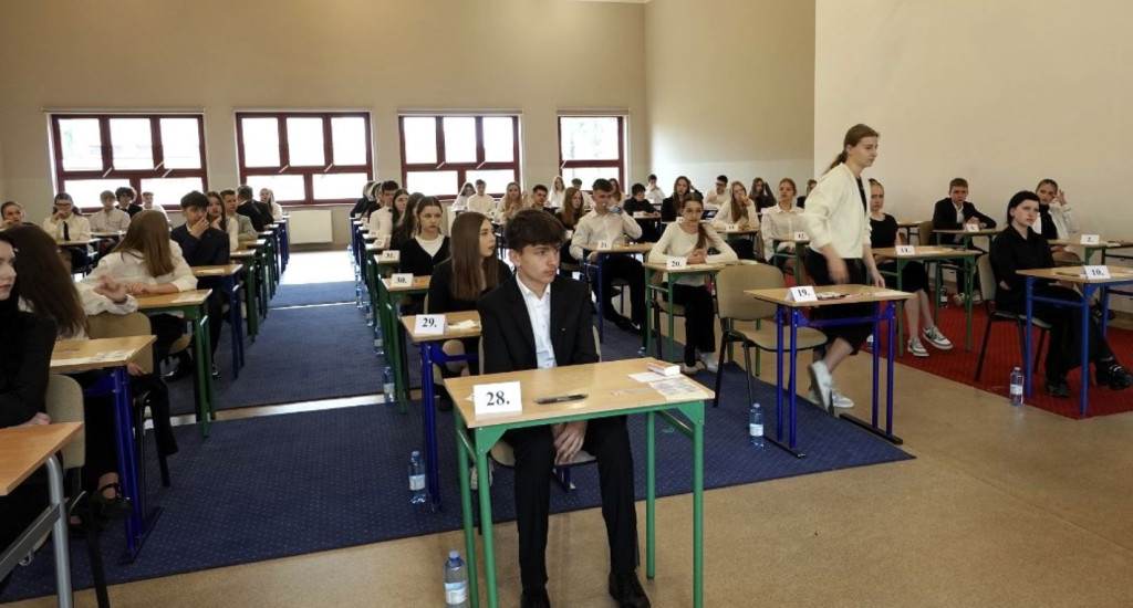 Egzamin ósmoklasisty w Grabowie nad Prosną