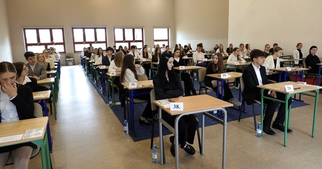 Egzamin ósmoklasisty w Grabowie nad Prosną