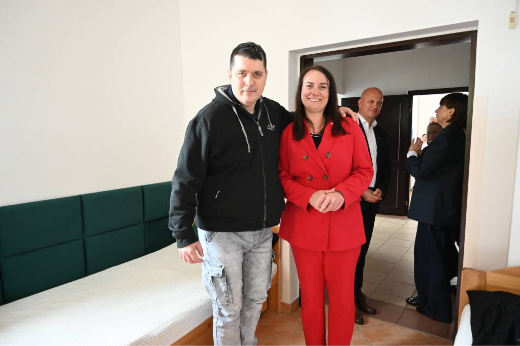 Wicewojewoda w DPS w Kobylej Górze