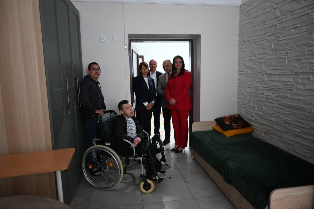 Wicewojewoda w DPS w Kobylej Górze