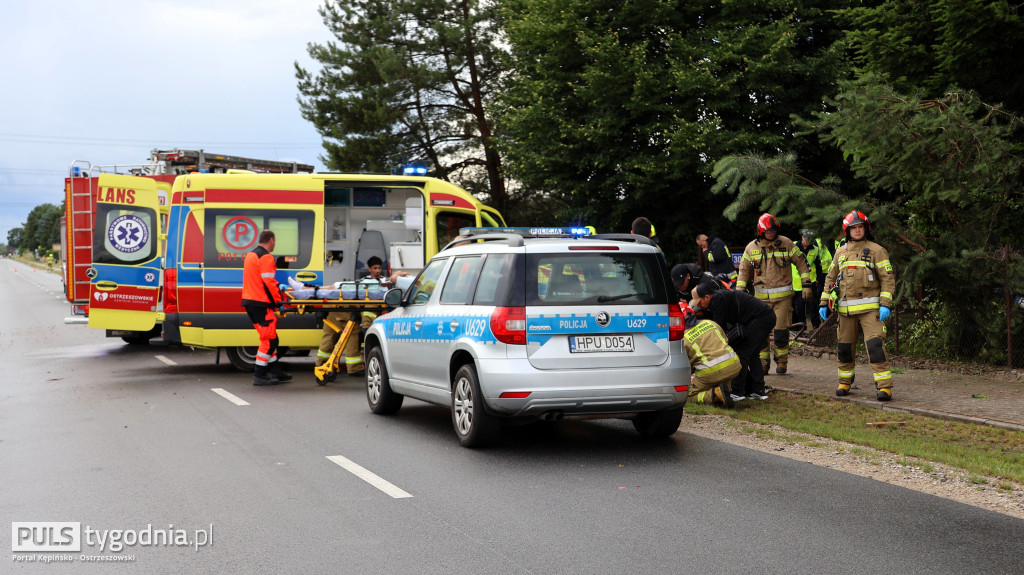 Groźny wypadek w Racławicach