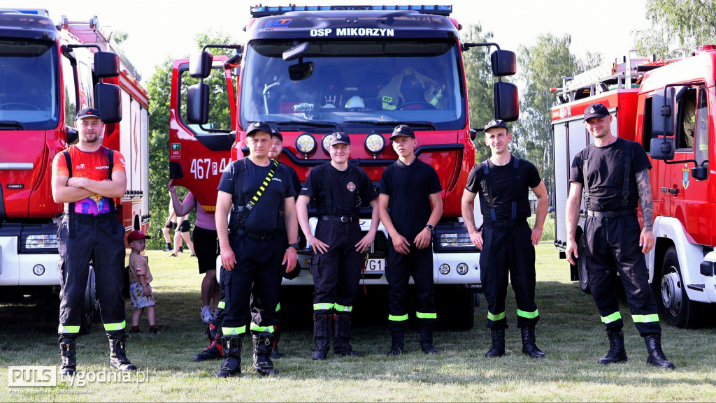 Pokaz ratownictwa wodnego w Mikorzynie