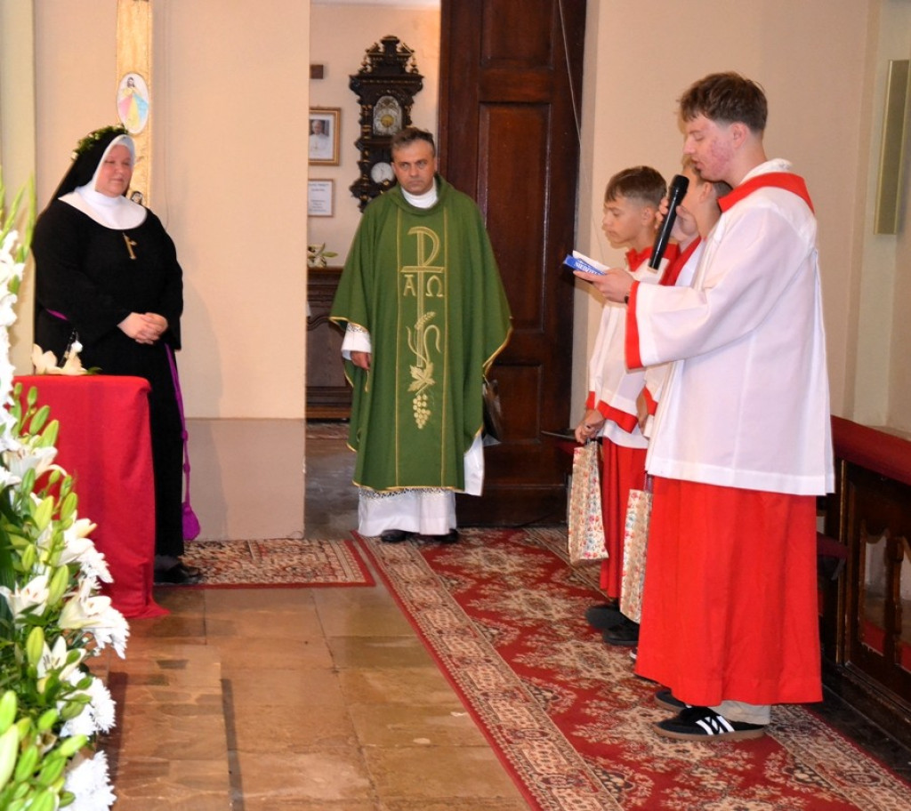 Dziękczynienie za profesję wieczystą