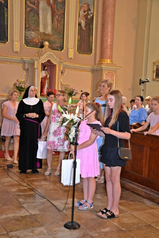 Dziękczynienie za profesję wieczystą