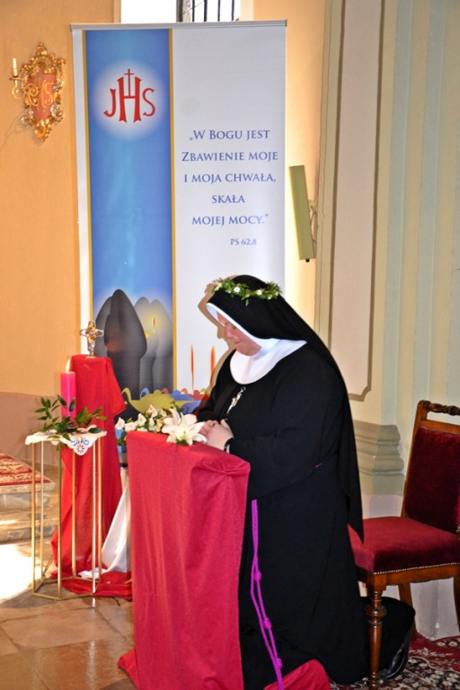 Dziękczynienie za profesję wieczystą