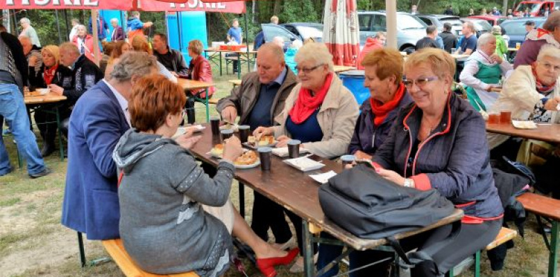 Kopytka ze szpinakiem, z polędwiczkami w sosie kurkowym...
