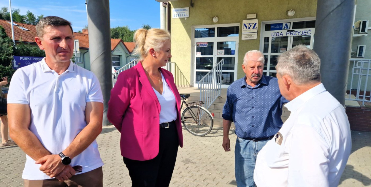 Partyjne boksowanie nad ostrzeszowskim Szpitalem