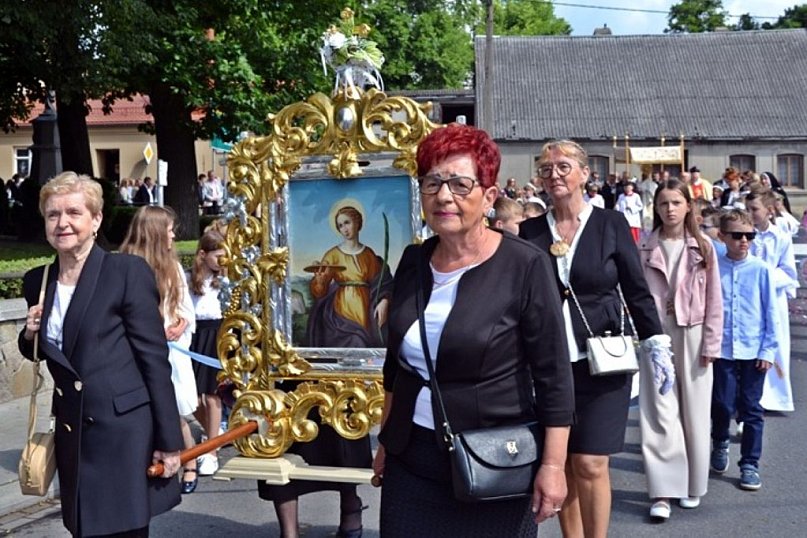 Procesja Bożego Ciała w Mikstacie