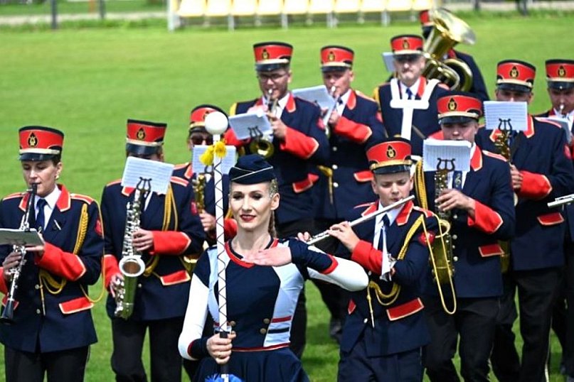 Miejska Orkiestra Dęta Ostrzeszów zagrała na BRASS Festival