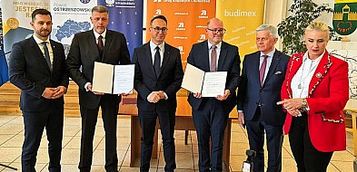 Minister Klimczak na podpisaniu umowy na budowę S11 Kępno - Przygodzice-41248