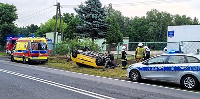 Uderzył w opłotowanie stacji uzdatniania wody w Palatach-41375