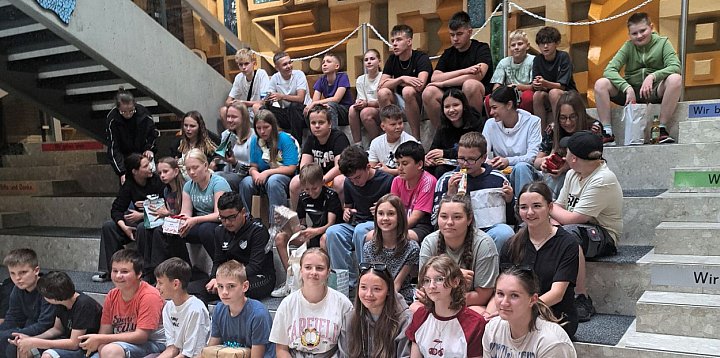  Odwiedziny uczniów w niemieckim Kirchenlamitz-41577