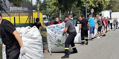 W Kobylej Górze pobili Rekord Guinnessa. Zbierali plastikowe butelki-41620