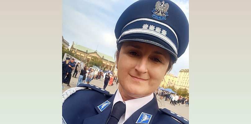 Medal dla naczelnik Wydziału Kryminalnego nadkom. Bernadety Maury - 41642