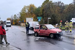 Zderzenie trzech samochodów w Doruchowie-42534
