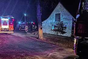 Pożar kotłowni w Marszałkach. Spaliły się kurczęta