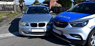 30-latek BMW uderzył w radiowóz-42540