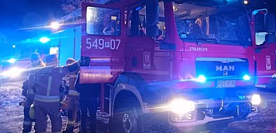 Pożar na terenie jednego z zakładów w Kraszewicach-42734