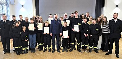 Gminny sprawdzian wiedzy pożarniczej w Grabowie nad Prosną