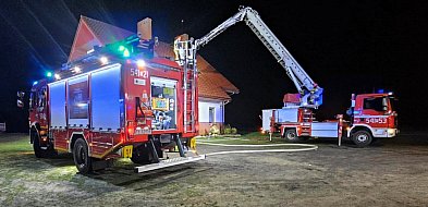 Pracowita noc ostrzeszowskich strażaków