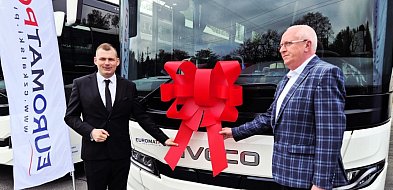 Na drogach powiatu pojawi się 5 nowych autobusów firmy Euromatpol
