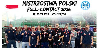 Nasi na Mistrzostwach Polski full-contact w Kołobrzegu