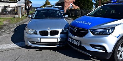 30-latek BMW uderzył w radiowóz-42540