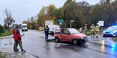 Zderzenie trzech samochodów w Doruchowie-42534