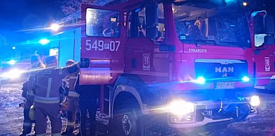 Pożar na terenie jednego z zakładów w Kraszewicach-42734