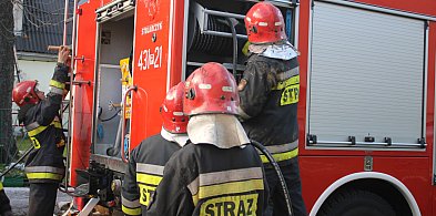 Pożar budynku gospodarczego w Giżycach-43273