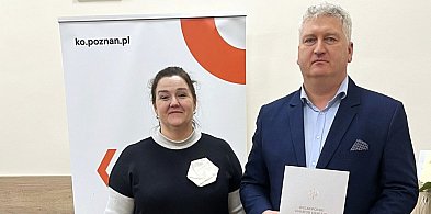 Dyrektor I LO w Ostrzeszowie Michał Błoch z wyróżniającą oceną pracy-43342