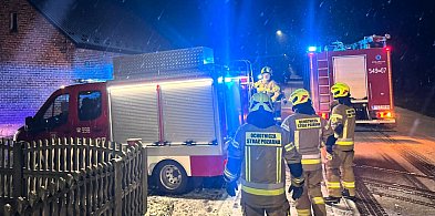 Zalana piwnica na ul. Kwiatowej w Kraszewicach