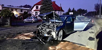 Zderzenie Skody z Fiatem w Mąkoszycach