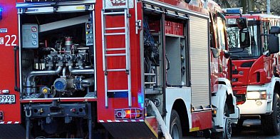 Pożar poddasza budynku gospodarczego w Głuszynie