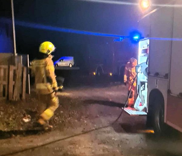 Pożar na terenie jednego z zakładów w Kraszewicach-42734