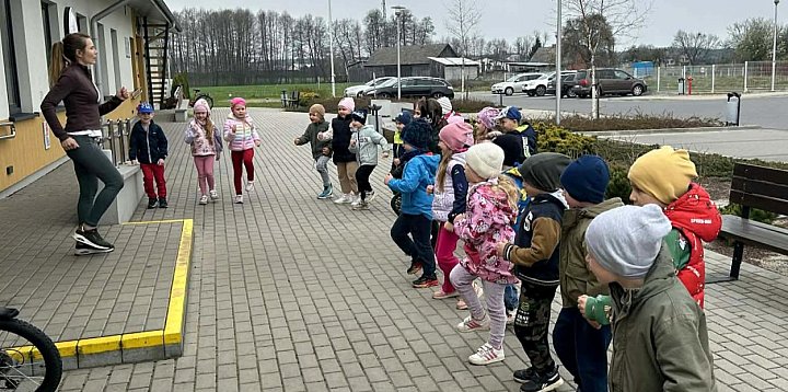 Przedszkole w Czajkowie promuje aktywność ruchową