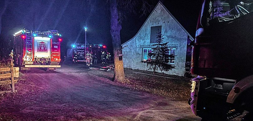 Pożar kotłowni w Marszałkach. Spaliły się kurczęta